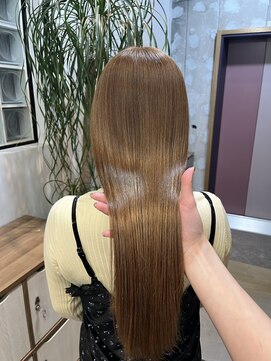 ナインスフロア(9NINTH FLOOR) ミルクティーベージュ/髪質改善トリートメント