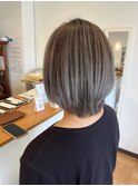 シルバーグレー×ボブ