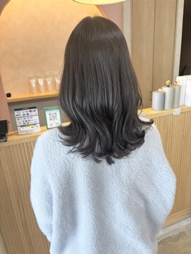 ユニカ 宇都宮(yunica) グレージュ／ミディアムヘア／レイヤー