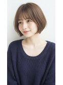 暗めカラー/韓国風/レイヤーカット/髪質改善/縮毛矯正/淵野辺