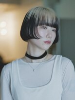 テン 栄店(tenn)&nbsp;切りっぱなしミニボブ/ルーツカラー/ホワイトカラー