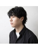 ヘアークリエイ トポライトウィロー 烏丸(Hair Create Polite willow) 無造作/シャドウパーマ/マッシュミニウルフ