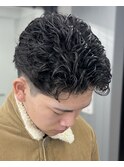 広島メンズ/極道パーマ/短髪パーマ