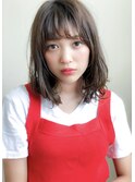 《Agu hair taster》小顔シースルーバングゆるふわミディアム