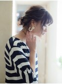 ゆるふわクラシカルフィッシュボーンパーティヘアアレンジ☆
