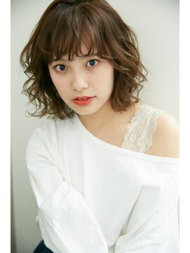 フィガロ ミーナ 東生駒店(FIGARO MINA) 【figaro】外国人風ナチュラルボブ