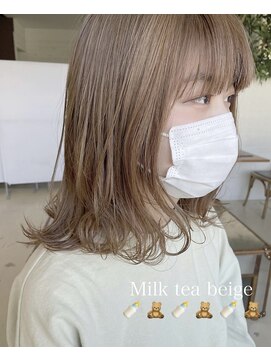 アニー ひたちなか店(ANNIE) 透明感が人気!!《ミルクティーベージュ》