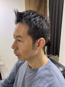 40代50代男性髪型ツーブロックビジネスショートスタイル L ドルクス 日本橋 Dorcus のヘアカタログ ホットペッパービューティー