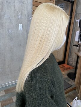 ヘアカロン 熊本本店(Hair CALON) 抜きっぱなしブロンド
