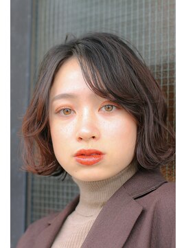 フラミューム 藤枝(flammeum) 大人ウェーブボブ