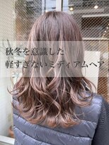 ロータス ヘアデザイン 船橋店(Lotus Hair Design) ☆柔らかベージュ　on ミディアムレイヤー☆