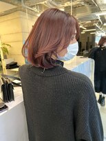 アリュウル 表参道 青山(Allure) 大人かわいいピンクラベンダー表参道韓国ボブレイヤーカット千葉