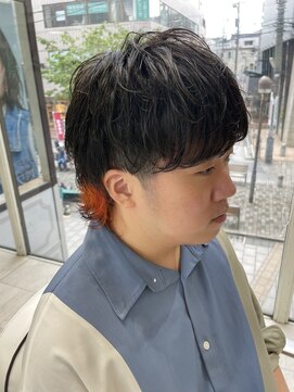 オブヘアージユウガオカ(Of HAIR Jiyugaoka) 【ウルフ　ポイントカラーver】