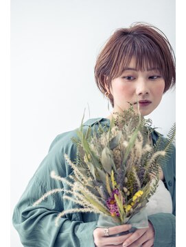 ブリング バイ スノードロップ 吉祥寺(BRING by Snowdrop) 前髪/マチルダボブ/ピンクベージュ/インナーグレージュ/吉祥寺