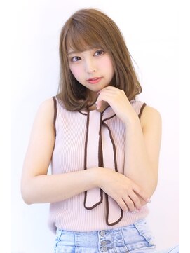 オーロ(ORO) 大人可愛いふんわりボブ