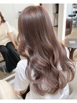 ヘアメイク アリープ(HAIR MAKE ALEAP) ピンクミルクティー