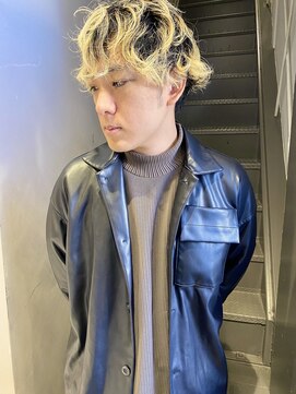 フェンヘアーアイス 中目黒(Fen.hair ici) 20代30代★大人かっこいいメンズダブルカラーブリーチカラー