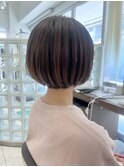 丸みショートボブ