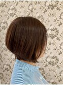 30代40代50代ショートヘア前下がりグラデーションボブ