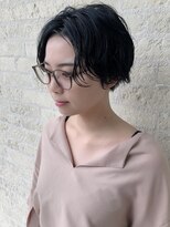 トップヘアスパアンドリゾート 鳴海(TOP HAIR spa&resort) ブルーブラック×パーマ