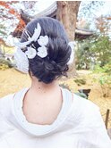 和装シニヨン