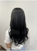 プルエクステ　逆グラデーション