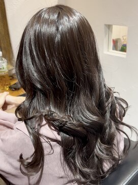 トンネルヘアー(Tunnel hair) グレージュカラー