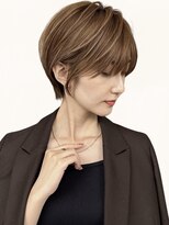 ジル ブラン 福岡(JIL BLAN)&nbsp;ハイライトレイヤーカットショートボブイルミナカラー天神大名