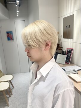 メンズペレ 渋谷(MEN'S PELE) ニュアンスパーマ/韓国マッシュ/スパイキーショート/渋谷