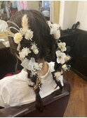 ツイン編み込みセット
