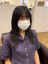 エクファ ヘア シェリル 草津 南草津店(ex-fa hair cherir) フェミニンロング似合わせカットミディアムスパイキーショート