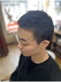 オシャレ男子のベリーショート