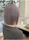 ダブルカラー×グレージュ♪美髪/イメチェン