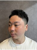 清潔感のある爽やかなアップバング×刈り上げショート!!