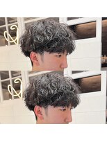 髪屋 紬 メンズ/メンズパーマ/メンズカット/波巻きパーマ