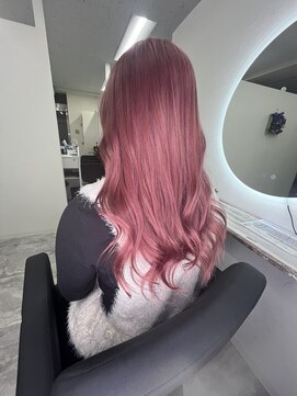 リアル(REAL) Candypink 【ブリーチ/髪質改善/エクステ/ダブルカラー】