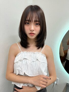 ガーデン 渋谷(GARDEN) 美髪イメチェンくびレイヤーミディアムワイドバングヘア