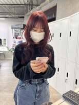 リミットバイアフィナー 大宮店(limit by Afinar)&nbsp;ハッシュカット×チェリーピンク