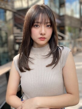 エトラ 渋谷店(etora) 小顔 美髪 レイヤーカット イメチェン ワイドバング"