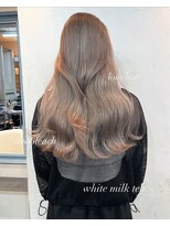 ジュイル シブヤ(JEWIL SHIBUYA)&nbsp;初カラーでも挑戦しやすいホワイトミルクティー