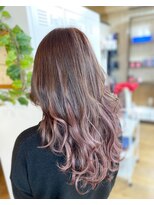 アフィナー(Afinar)&nbsp;ピンクブラウン＆エクステ【横浜/横浜駅】