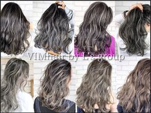 ヴィム ヘアー 宜野湾店(VIM hair)の雰囲気（ダメージレスな透明感カラー/デザインハイライト/白髪ぼかし/）