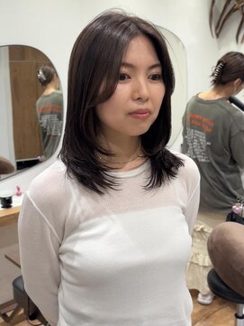 サーカス 町田(circus) レイヤーカット×透明感カラー