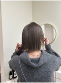 透明感カラー/ボブ