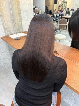 サクラ オモテサンドウ(SAKURA) カラーも綺麗に見える一石二鳥hairを縮毛矯正や髪質改善で！