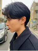 メンズヘア!韓国フェザーパーマ カルマヘアコンマヘア
