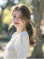 トッカ 千葉ANNEX店(tocca)&nbsp;ダブルカラーで透ける！！透明感クリアベージュ☆