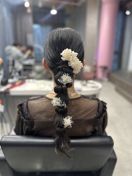 ふわっと編みおろし♪♪