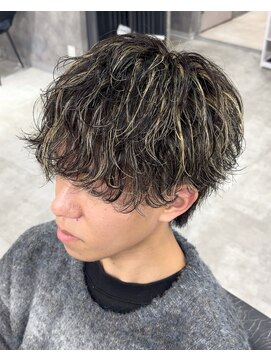 アイトーキョー 池袋(AI TOKYO) メッシュ×シャドウパーマ/池袋/池袋駅