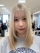 シャルムバイケンジ(Charm.by KENJE) ブランドベージュ/ハイトーン/ブリーチ/ダブルカラー/レイヤー